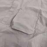 THE JEAN PIERRE ジャンピエール Signature 11XL Shirt 定価31900円 コットンタイプライター 長袖シャツ 25SS ラベンダー グレー系 ユニセックス【中古】6-0710M♪
