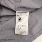 THE JEAN PIERRE ジャンピエール Signature 11XL Shirt 定価31900円 コットンタイプライター 長袖シャツ 25SS ラベンダー グレー系 ユニセックス【中古】6-0710M♪