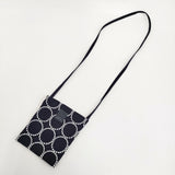 mina perhonen tambourine ポケットバッグ aes9387 ショルダーバッグ ポシェット 26SS ネイビー ホワイト レディース ミナペルホネン【中古】6-0710G♪