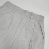 MHL. FINE COMPACT COTTON POPLIN 定価22000円 595-4132505 ロングスカート 24SS ライトグレー レディース エムエイチエル【中古】6-0823M∞