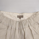 MARGARET HOWELL PLAIN COTTON SILK 定価42900円 578-2142003 コットンシルク パンツ 22SS ベージュ レディース マーガレットハウエル【中古】6-0823G∞