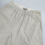 MARGARET HOWELL PLAIN COTTON SILK 定価42900円 578-2142003 コットンシルク パンツ 22SS ベージュ レディース マーガレットハウエル【中古】6-0823G∞