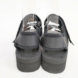 SUICOKE KISEE-VPO ビブラム 厚底 OG-044VPOBM4 サイズ23cm サンダル クロ レディース スイコック【中古】6-0622S◎