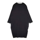 E by eclat モックネックコクーンニットワンピース 定価23100円 E21AW04 ワンピース ブラック レディース イーバイエクラ【中古】6-0830M∞