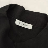 E by eclat モックネックコクーンニットワンピース 定価23100円 E21AW04 ワンピース ブラック レディース イーバイエクラ【中古】6-0830M∞