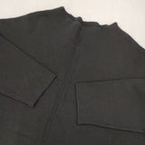 E by eclat モックネックコクーンニットワンピース 定価23100円 E21AW04 ワンピース ブラック レディース イーバイエクラ【中古】6-0830M∞