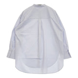 SOEJU バンドカラーロングシャツ サイズM 定価14300円 S-00-SB-060 長袖シャツ ライトブルー レディース ソージュ【中古】6-0710M♪