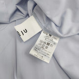 SOEJU バンドカラーロングシャツ サイズM 定価14300円 S-00-SB-060 長袖シャツ ライトブルー レディース ソージュ【中古】6-0710M♪