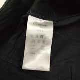 Cornier コルニエ コットンリネンベイカーパンツ サイズS パンツ ネイビー レディース【中古】6-0710G♪