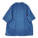 MHL. 595-5152551 YARN DYED COTTON LINEN SHIRTING SHIRT プルオーバー 定価28930円 サイズ2 半袖シャツ 25SS ブルー レディース エムエイチエル【中古】6-0711S△