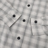 MHL. WORKWEAR CHECK COTTON SHIRTING 定価26400円 595-5153510 長袖シャツ 25SS グレージュ レディース エムエイチエル【中古】6-0822M∞