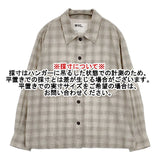 MHL. WORKWEAR CHECK COTTON SHIRTING 定価26400円 595-5153510 長袖シャツ 25SS グレージュ レディース エムエイチエル【中古】6-0822M∞