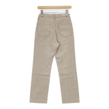 SHISHIKUI シシクイ BASIC JEANS BEIGE 定価28600円 サイズ24 デニムパンツ ベージュ レディース【中古】6-0823G∞