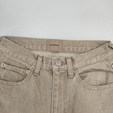 SHISHIKUI シシクイ BASIC JEANS BEIGE 定価28600円 サイズ24 デニムパンツ ベージュ レディース【中古】6-0823G∞