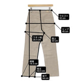 SHISHIKUI シシクイ BASIC JEANS BEIGE 定価28600円 サイズ24 デニムパンツ ベージュ レディース【中古】6-0823G∞