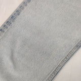 YLEVE ハイウエスト サイズ0 168-1240016 ブリーチ デニムパンツ ライトブルー レディース イレーヴ【中古】6-0822G∞