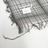 ISSEY MIYAKE シルクウール 日本製 JP23120 ストール ミドリ レディース イッセイミヤケ【中古】6-0624G◎