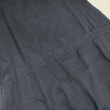 08Mab 麻 リネン100％ ノースリーブ Aラインワンピース サイズF ワンピース ネイビー レディース ゼロハチマブ【中古】6-0711S△