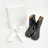 MAISON MARGIELA タビブーツ Tabi ANKLE BOOKS 80 定価204600円 サイズ38 ブーツ ブラック レディース メゾンマルジェラ【中古】6-0710G♪