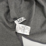 MICA & DEAL 新品 ボートネック裏起毛ブラウス 定価18700円 ブラウス シャツ 25AW グレー レディース マイカ＆ディール【中古】6-0912M∞