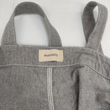 maturely ダンガリー サロペット 定価28600円 13170157791 綿麻 オーバーオール サロペット 25SS グレー レディース マチュアリー【中古】6-0912M∞