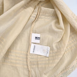 BEAMS BOY ヴィンテージ レース ピンタック ノースリーブ 定価18400円 インド製 コットン ワンピース 24SS イエロー レディース ビームスボーイ【中古】6-0711S△