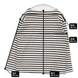 SAINT JAMES バスクシャツ ボーダー T4 長袖Ｔシャツ カットソー ロンＴ ホワイト ネイビー ユニセックス セントジェームス【中古】6-0917M∞