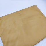 ARTS&SCIENCE Pouch M レザー ポーチM ポーチ マスタード イエロー レディース アーツ&サイエンス【中古】6-0710G♪