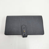 ARTS&SCIENCE 未使用 Jabara long wallet ジャバラロングウォレット 長財布 ネイビー レディース アーツ&サイエンス【中古】6-0710G♪