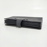 ARTS&SCIENCE 未使用 Jabara long wallet ジャバラロングウォレット 長財布 ネイビー レディース アーツ&サイエンス【中古】6-0710G♪