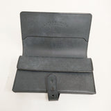 ARTS&SCIENCE 未使用 Jabara long wallet ジャバラロングウォレット 長財布 ネイビー レディース アーツ&サイエンス【中古】6-0710G♪