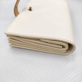 ARTS&SCIENCE Jabara long wallet ジャバラロングウォレット 長財布 オフホワイト レディース アーツ&サイエンス【中古】6-0710G♪
