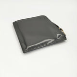 COMME des GARCONS L字型ZIP財布 ミラー インサイド レザー ウォレット 財布 ブラック レディース コムデギャルソン【中古】6-0909G∞