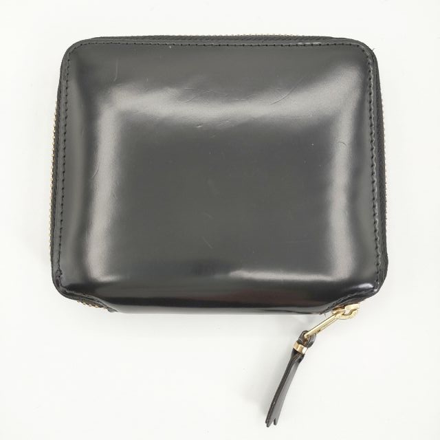 COMME des GARCONS 二つ折りZIP財布 ラウンドジップ ウォレット 二