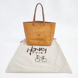 HENRY CUIR ECHOPPE S 犬 CANE レザー トートバッグ ブラウン レディース アンリークイール【中古】6-1001G∞