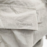snow peak Ripstop Wrap Cross Bag 大容量 クロスバッグ 定価16500円 SB-26SU002 ショルダーバッグ 26SS グレージュ レディース スノーピーク【中古】6-0710G♪