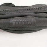 WHITE MOUNTAINEERING/BRIEFING BODY BAG 定価20900円 CORDURA リサイクルナイロン ボディバッグ ブラック メンズ ホワイトマウンテニアリング/ブリーフィング【中古】6-0710G♪