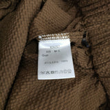 RILATO リラート ワッフルクロスパンツ MIDDLE サイズM～L 定価16500円 R26257 イージーワイド パンツ 26SS ブラウン レディース【中古】6-0710M♪