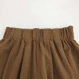 RILATO リラート ワッフルクロスパンツ MIDDLE サイズM～L 定価16500円 R26257 イージーワイド パンツ 26SS ブラウン レディース【中古】6-0710M♪