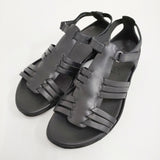 ecco ECCO Flash ウィメンズ レザーサンダル サイズ37 定価25300円 ストラップ サンダル 26SS ブラック レディース エコー【中古】6-0710S♪