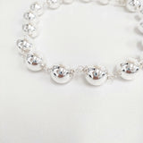 PEARL OCTOPUSS.Y パールオクトパシー SILVER SPHERE NECKLACE 定価99000円 ハンドメイド ネックレス 24AW シルバー レディース【中古】6-0710G♪