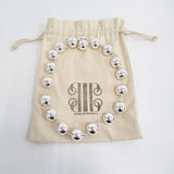 PEARL OCTOPUSS.Y パールオクトパシー SILVER SPHERE NECKLACE 定価99000円 ハンドメイド ネックレス 24AW シルバー レディース【中古】6-0710G♪