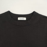 Plantation コットン 七分袖 PL26-KM101 ニットソー Ｔシャツ カットソー ブラック レディース プランテーション【中古】6-0917M∞