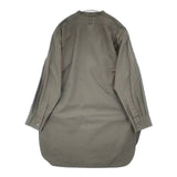MARGARET HOWELL MATT COTTON POPLIN 578-1153006 長袖シャツ カーキ レディース マーガレットハウエル【中古】6-0917M∞