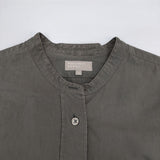 MARGARET HOWELL MATT COTTON POPLIN 578-1153006 長袖シャツ カーキ レディース マーガレットハウエル【中古】6-0917M∞
