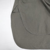 MARGARET HOWELL MATT COTTON POPLIN 578-1153006 長袖シャツ カーキ レディース マーガレットハウエル【中古】6-0917M∞