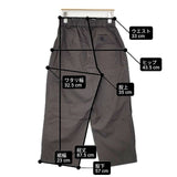 MHL. FINE COMPACT COTTON POPLIN サイズ1 イージー パンツ 24SS ブラウン レディース エムエイチエル【中古】6-0912M∞