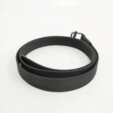MHL. NARROW MILITARY BELT ベルト クロ レディース エムエイチエル【中古】6-0624G◎