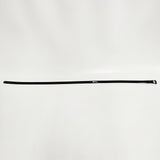 MHL. NARROW MILITARY BELT ベルト クロ レディース エムエイチエル【中古】6-0624G◎