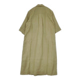 MARGARET HOWELL 578-2157004 SHIRTING LINEN DRESS シャツワンピース 定価58300円 日本製 サイズ1 ワンピース カーキ レディース マーガレットハウエル【中古】6-0711S△